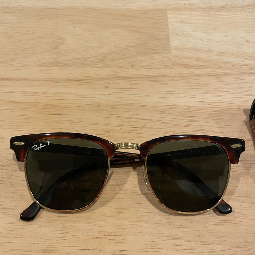 Ray-Ban Polarized Clubmaster Sunglasses